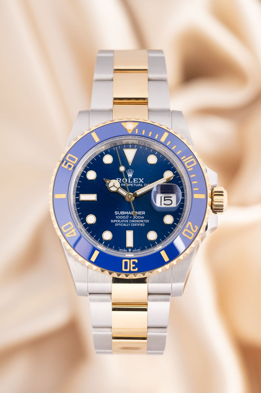 Rolex Submariner Date Stahl/Gold Bluesy 41mm Automatik 126613LB - Thumbnail