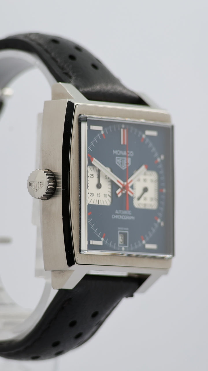 Tag Heuer Monaco Calibre 11 39mm Automatik CAW211 - Detailansicht 8