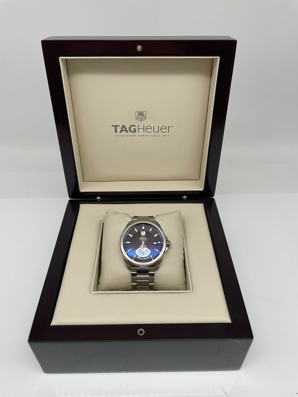 Tag Heuer Grand Carrera 40mm Automatik  WAV511C - Papiere und oder Lieferumfang