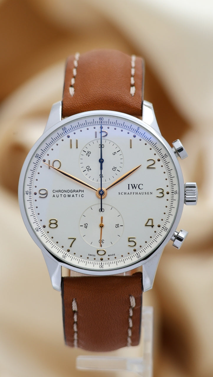 IWC Portugieser Chronograph Automatik Herrenuhr IW371445 - Thumbnail