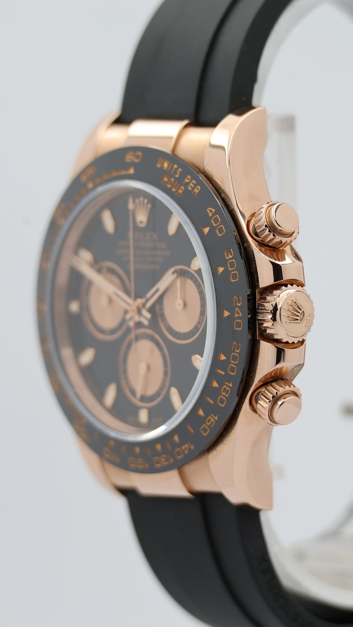 Rolex Daytona Automatik Roségold Oysterflex 40mm 116515 - Detailansicht 7
