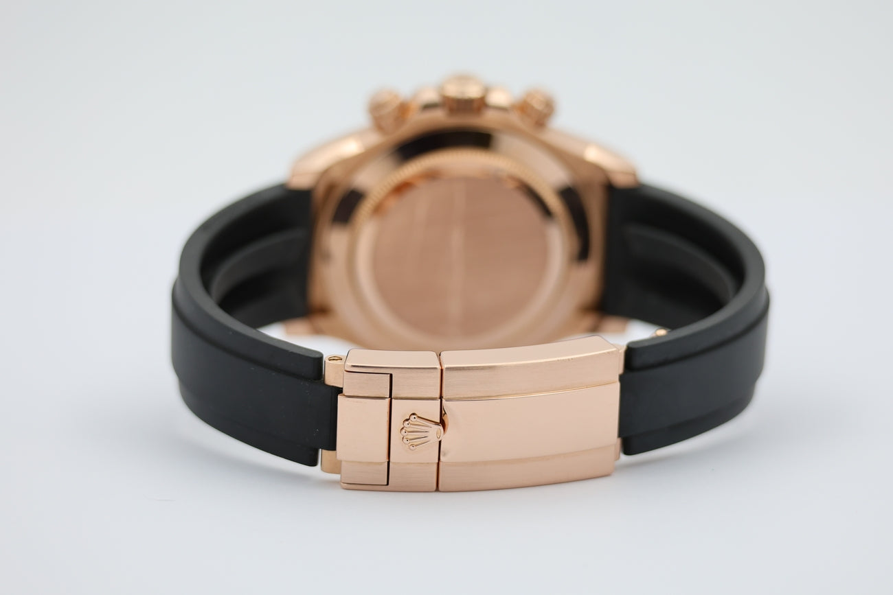 Rolex Daytona Automatik Roségold Oysterflex 40mm 116515 - Detailansicht 5