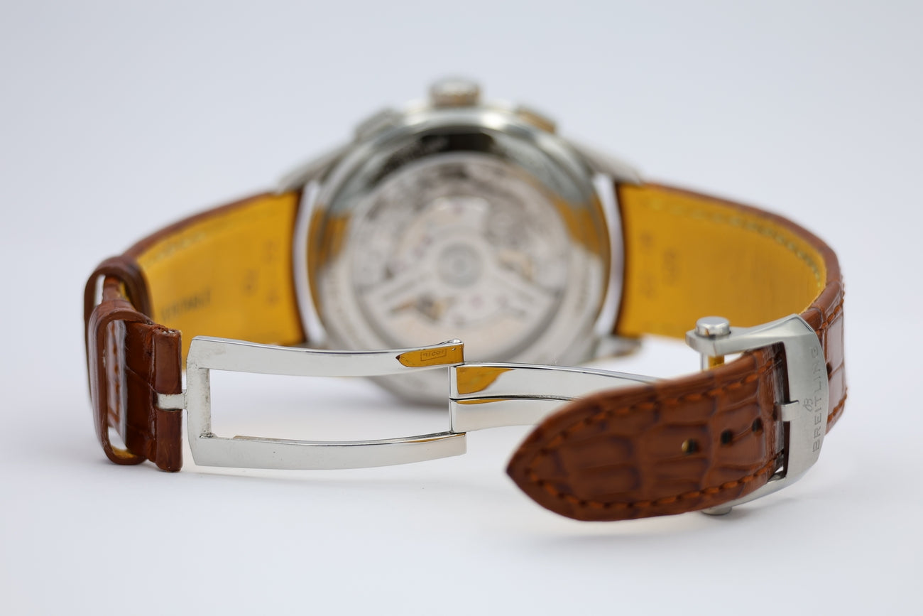 Breitling Premier B01 Chronograph 42mm Automatik AB0145 Box + og. Papiere