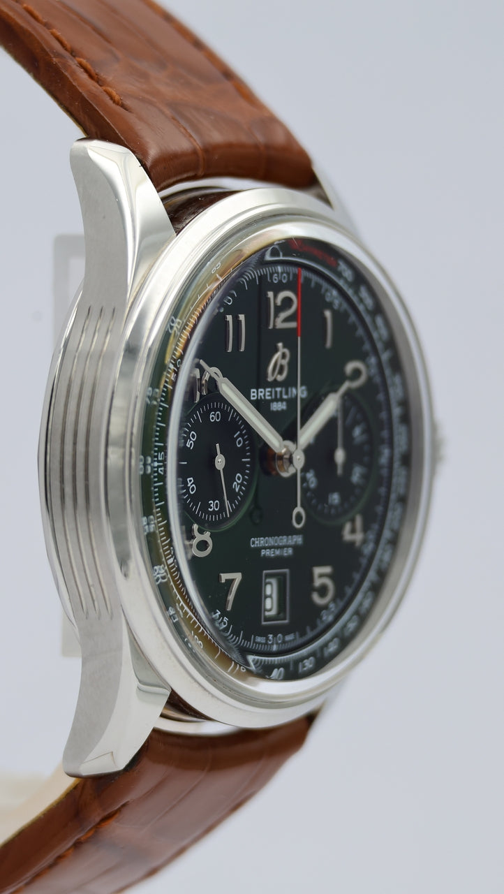Breitling Premier B01 Chronograph 42mm Automatik AB0145 Box + og. Papiere