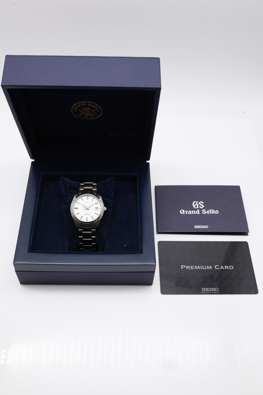 Grand Seiko Quarz Herrenuhr Titan 37mm SBGX067 - Papiere und oder Lieferumfang
