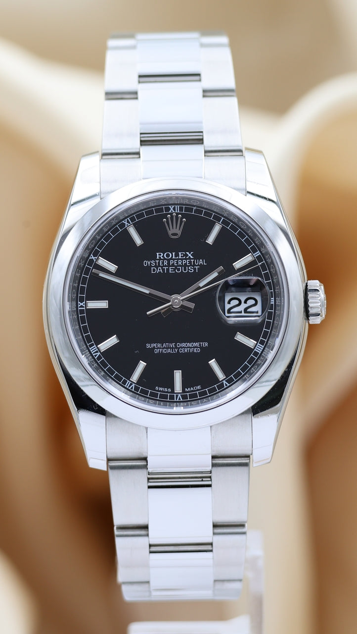 Rolex Oyster Perpetual Datejust Automatik 116200 Box + og. Papiere