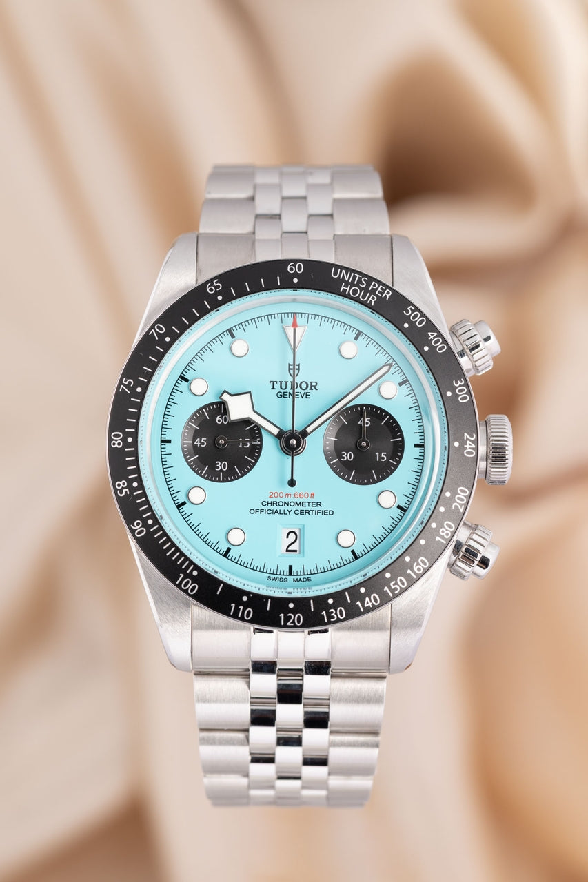 Tudor Black Bay Chrono 41mm "Flamingo Blue"  79360N - Thumbnail