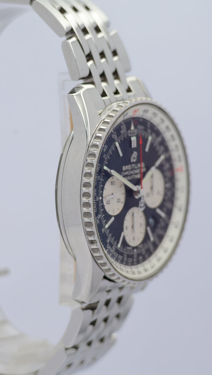 Breitling Navitimer B01 Chronograph 43mm Automatik Herrenuhr	 AB0121 Box + og. Papiere