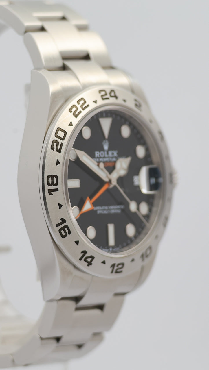 Rolex Explorer II Automatik Herrenuhr Stahl 42mm  226570 - Detailansicht 8