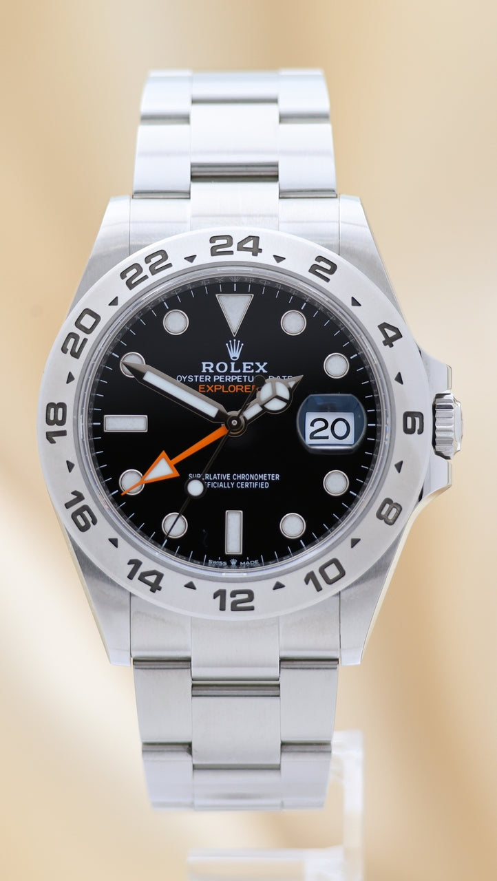 Rolex Explorer II Automatik Herrenuhr Stahl 42mm  226570 - Thumbnail