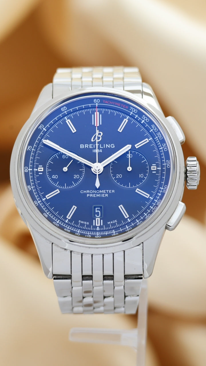 Breitling Premier B01 Chronograph 42mm Automatik Braun AB0118 - Main product image