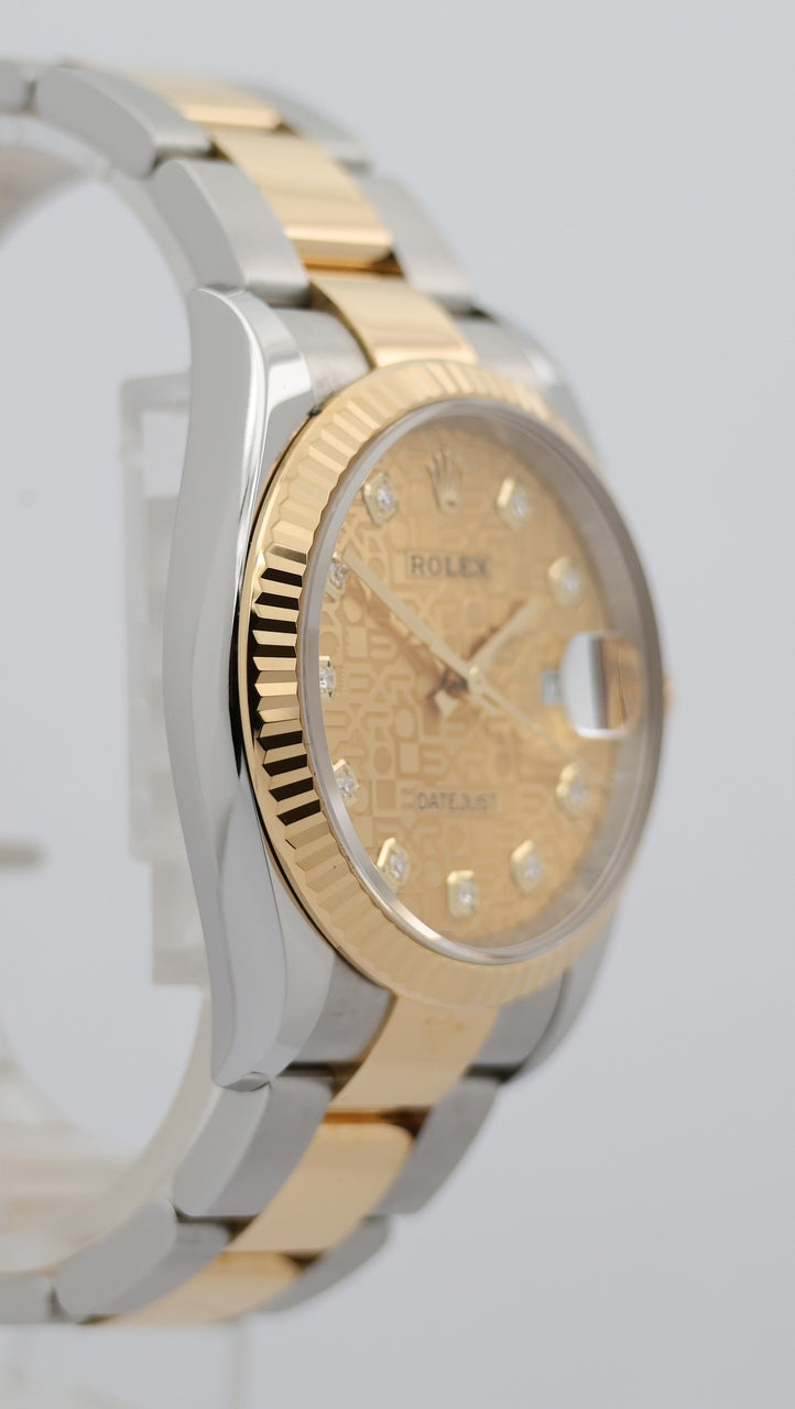 Rolex Datejust 36 Automatik Diamond-Dial 126233 - Detailansicht 8