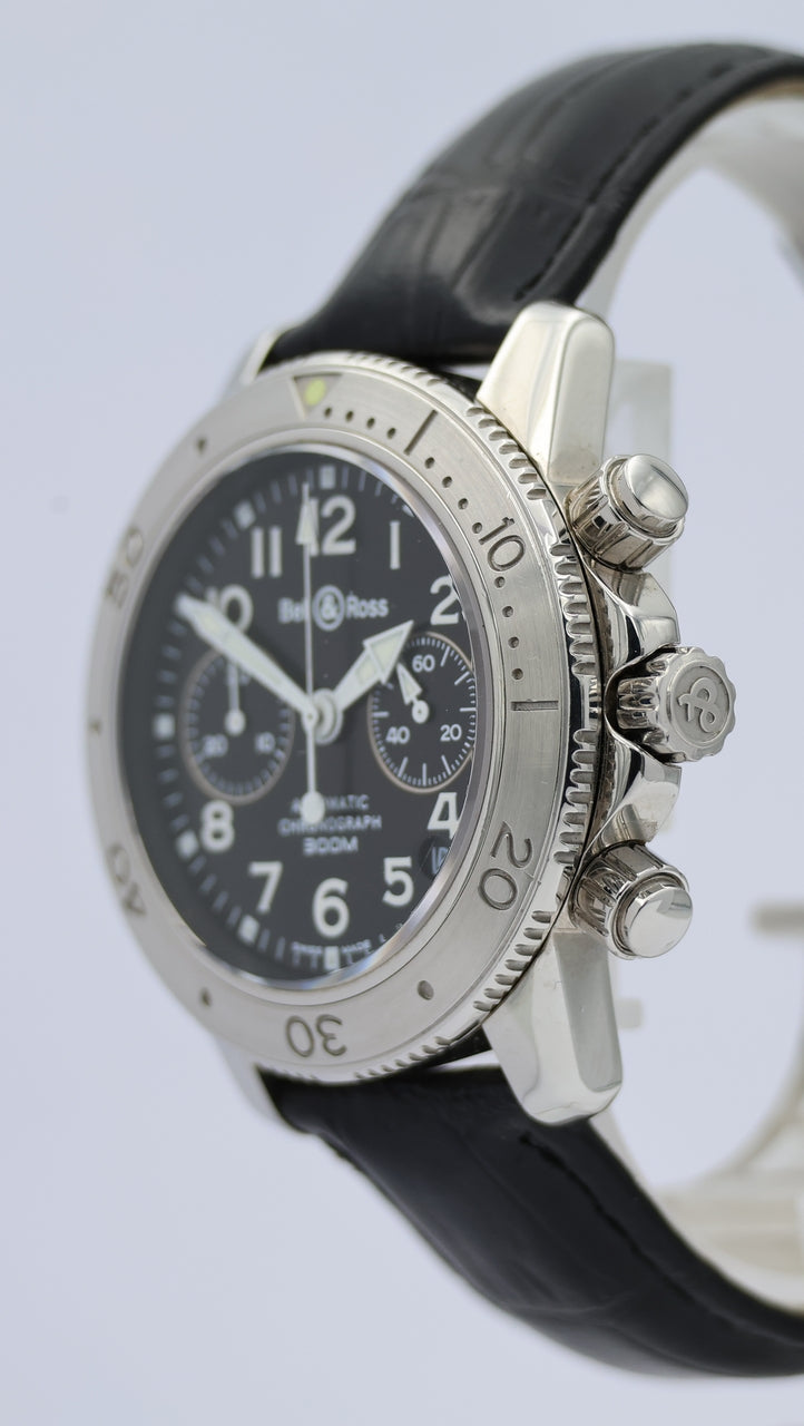 Bell & Ross  Diver Chronograph Automatik Herrenuhr  500S Box + og. Papiere