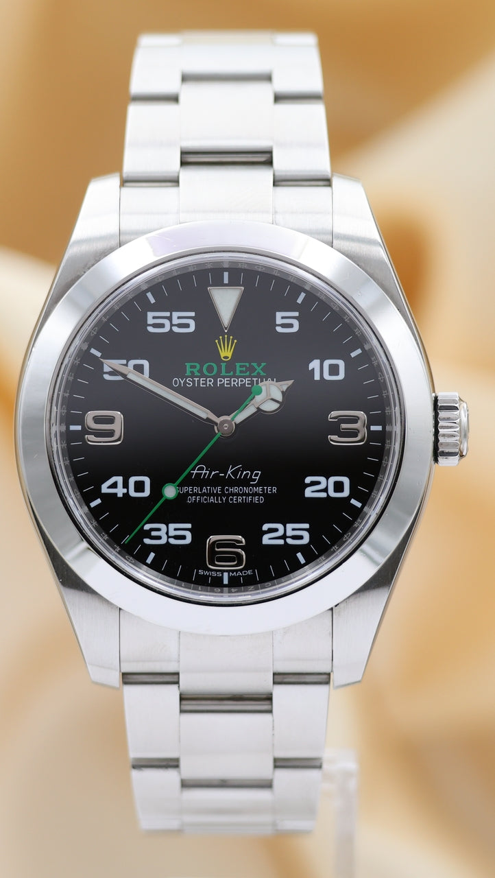 Rolex Air King 40mm Automatik Herrenuhr  116900 Box + og. Papiere