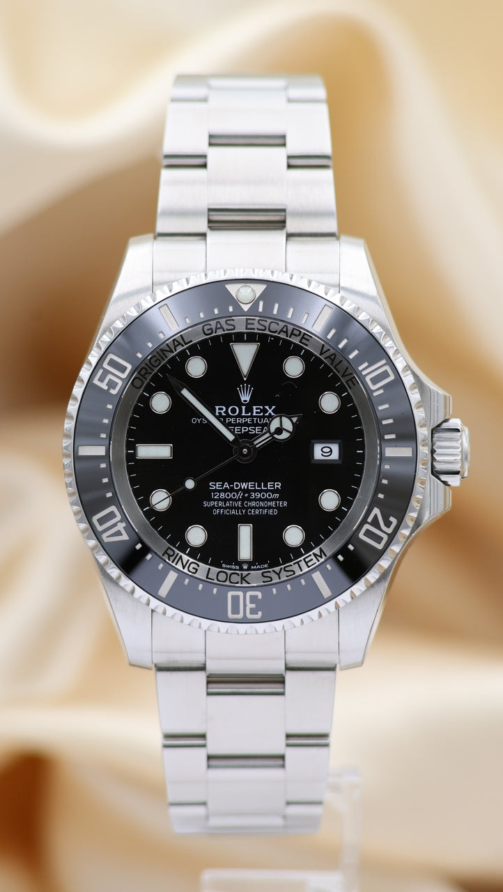 Rolex Sea-Dweller Deepsea 44 Automatik	 126660 Box + og. Papiere