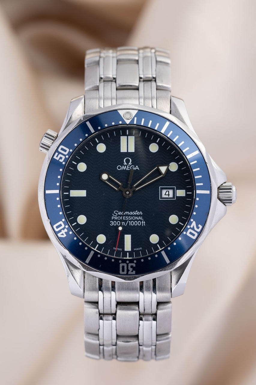 Omega Seamaster Diver 300m 41mm Quarz Herrenuhr 25418000 - Thumbnail