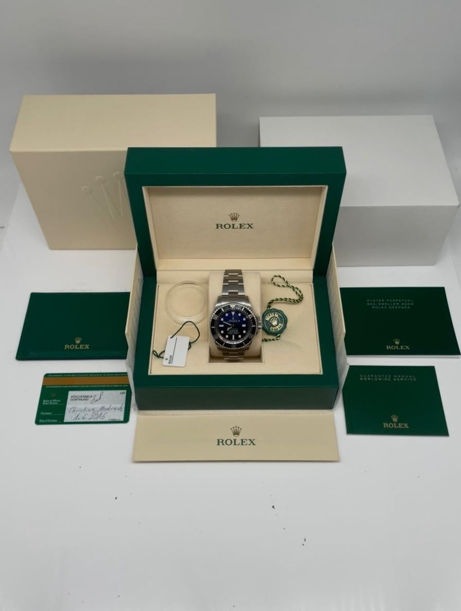 Rolex Sea-Dweller Deepsea 44mm Automatik  116660 - Papiere und oder Lieferumfang