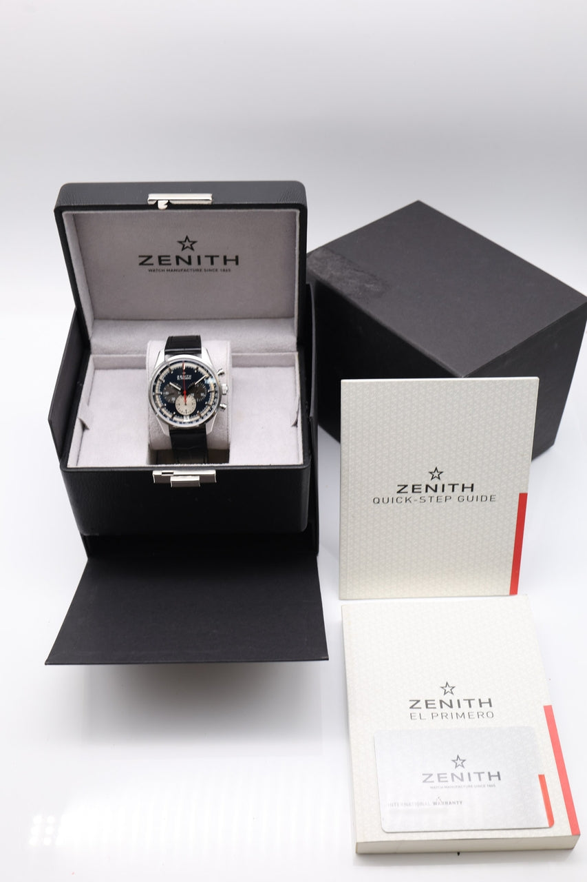 Zenith El Primero 36'000 VpH 03.2040.400/53 - Papiere und oder Lieferumfang