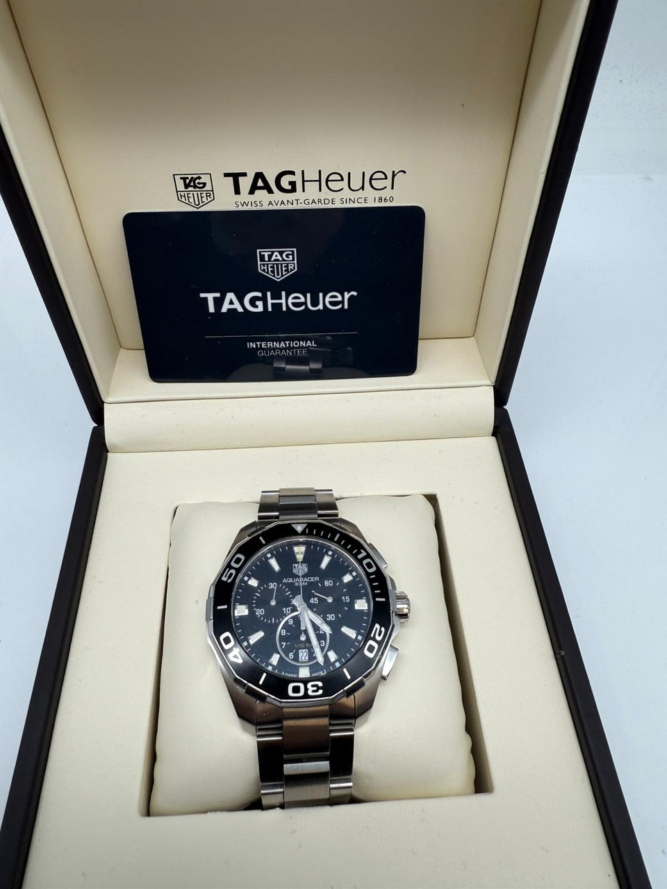 Tag Heuer Tag Heuer Aquaracer 300M Quarz Herrenuhr CAY111A - Papers and documentation