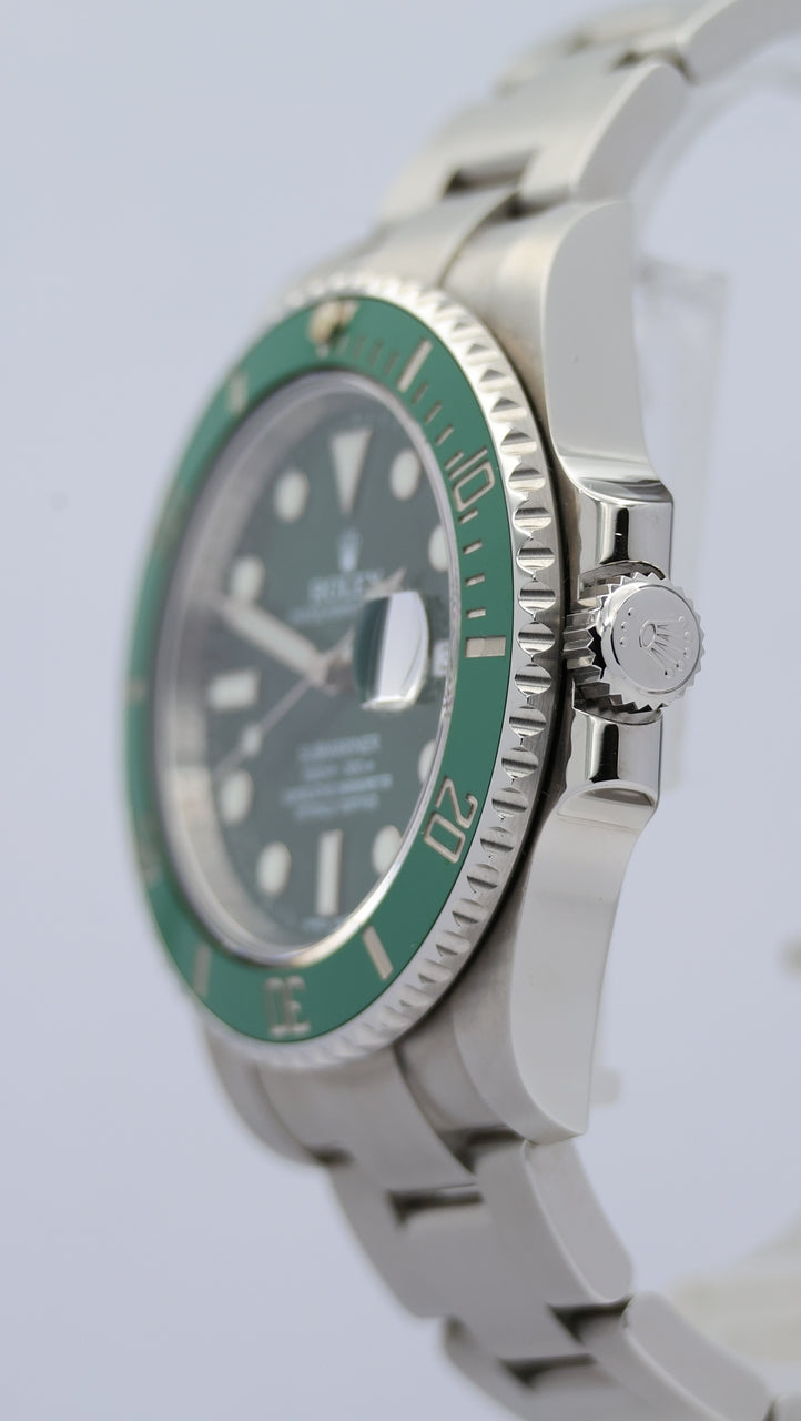 Rolex Submariner Date "Hulk" 40mm Automatik 116610LV Original Papiere