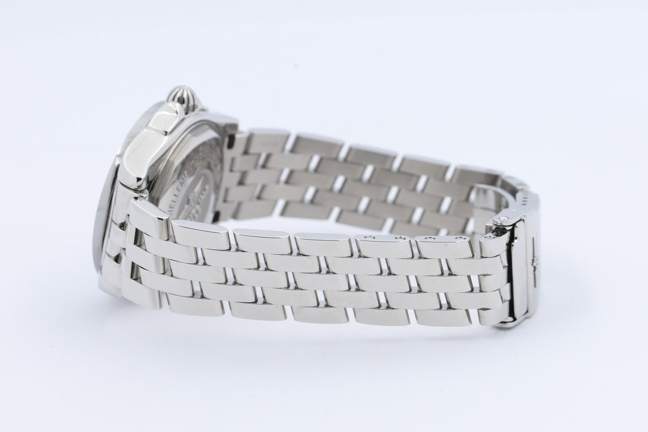 Breitling Galactic 32 Sleek Perlmutt Blatt Quarz A71330 - Detailansicht 6