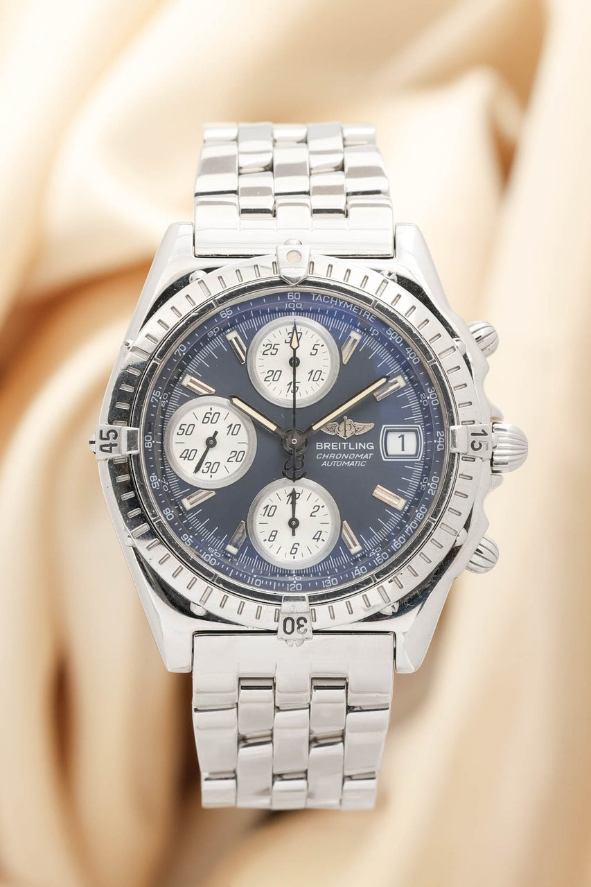 Breitling Chronomat 39mm Automatik Herrenuhr A13050 - Thumbnail