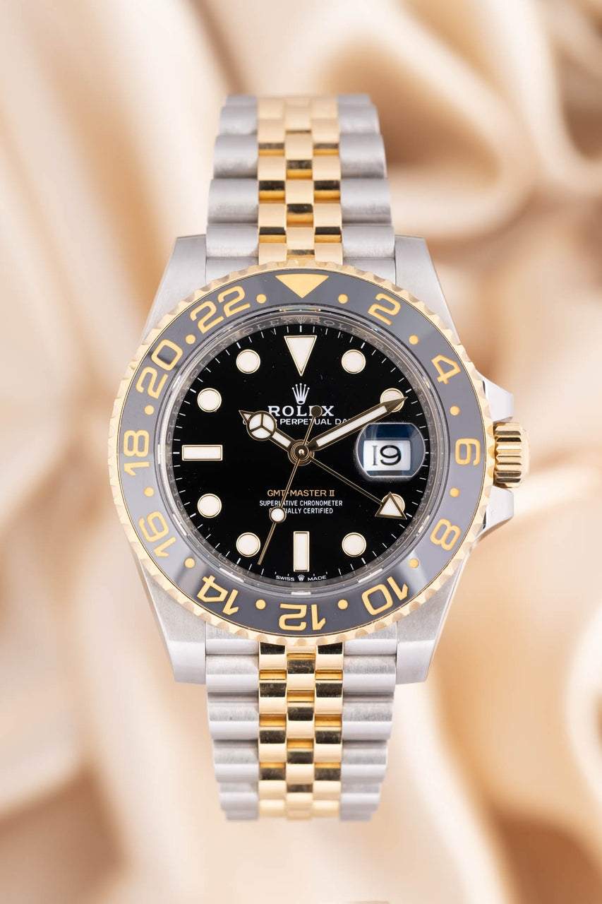 Rolex GMT-Master II Stahl/Gold Automatik 126713GRNR - Thumbnail