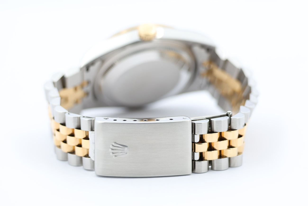 Rolex Datejust 36 Automatik Stahl/Gold Jubilee 16233 - Detailansicht 8