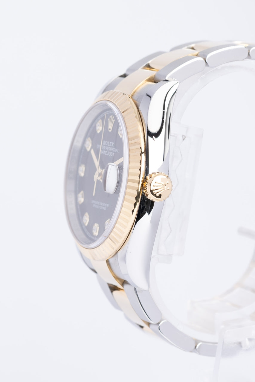 Rolex Datejust 36 Diamond Dial Stahl/Gold Automatik 126233 - Detailansicht 2