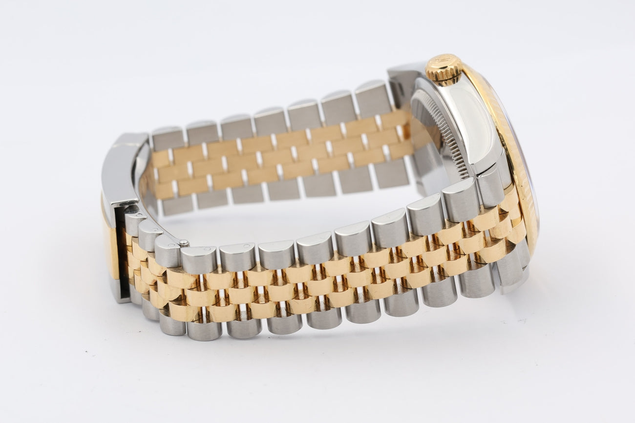 Rolex Datejust 36 Automatik Stahl/Gold Diamond  126234 - Detailansicht 5