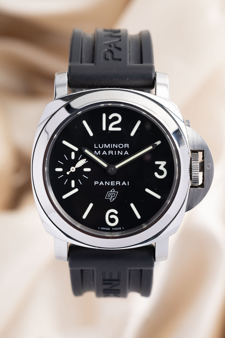 Panerai Luminor Marina Logo 44mm Handaufzug PAM00005 - Thumbnail