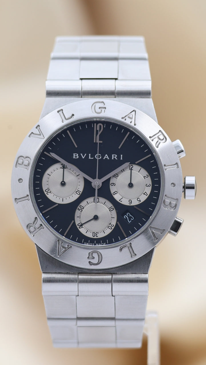 Bulgari Diagono Quarz 38mm CH35S - Thumbnail