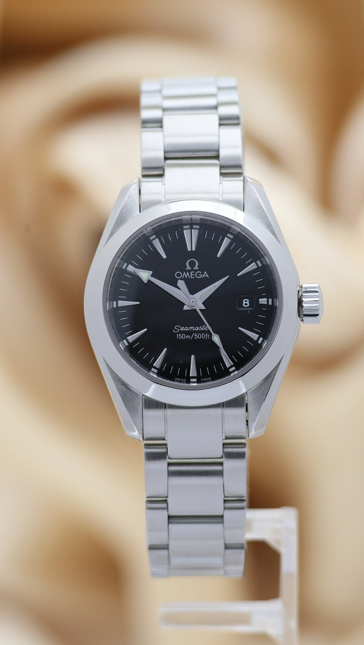 Omega Seamaster Aqua Terra 29mm Quarz Damenuhr 25775000 - Thumbnail
