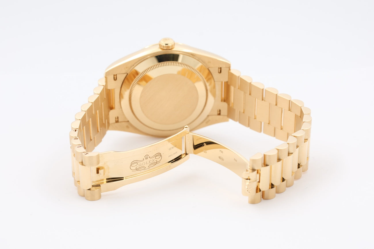 Rolex Day-Date 40 Gelbgold Motif Dial Automatik LC100 None 228238 - Detailansicht 8