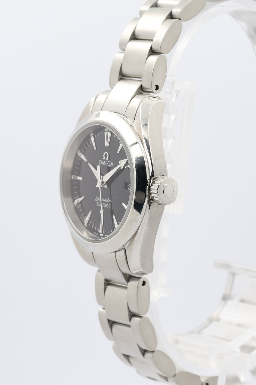 Omega Seamaster Aqua Terra 29mm Quarz Damenuhr 25775000 - Detailansicht 2