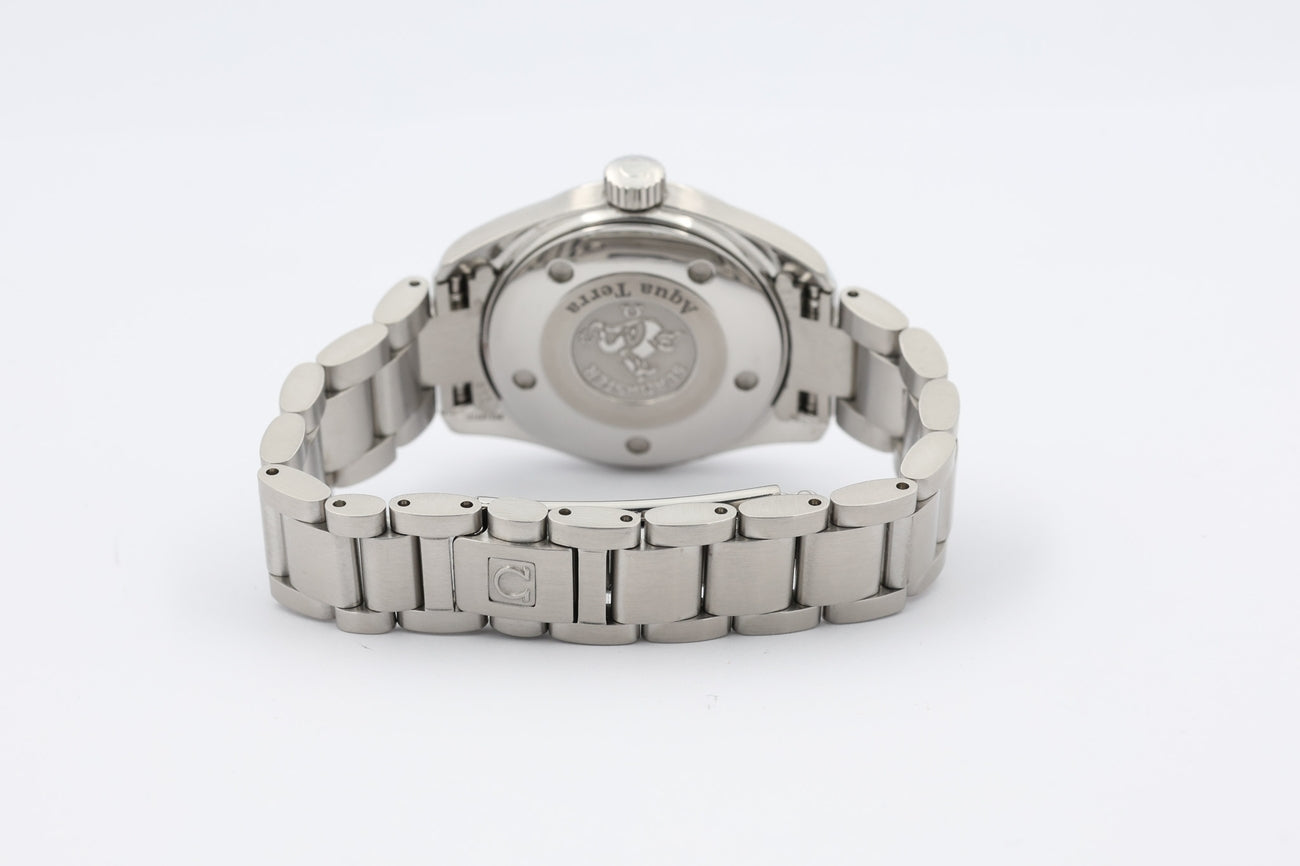 Omega Seamaster Aqua Terra 29mm Quarz Damenuhr 25775000 - Detailansicht 7