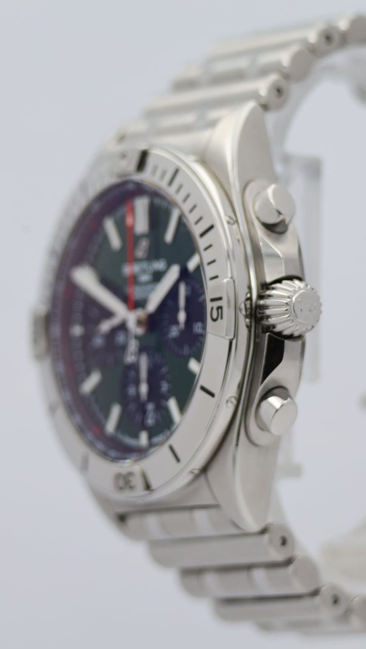 Breitling Chronomat 42 Bentley Automatik AB0134 Box + og. Papiere