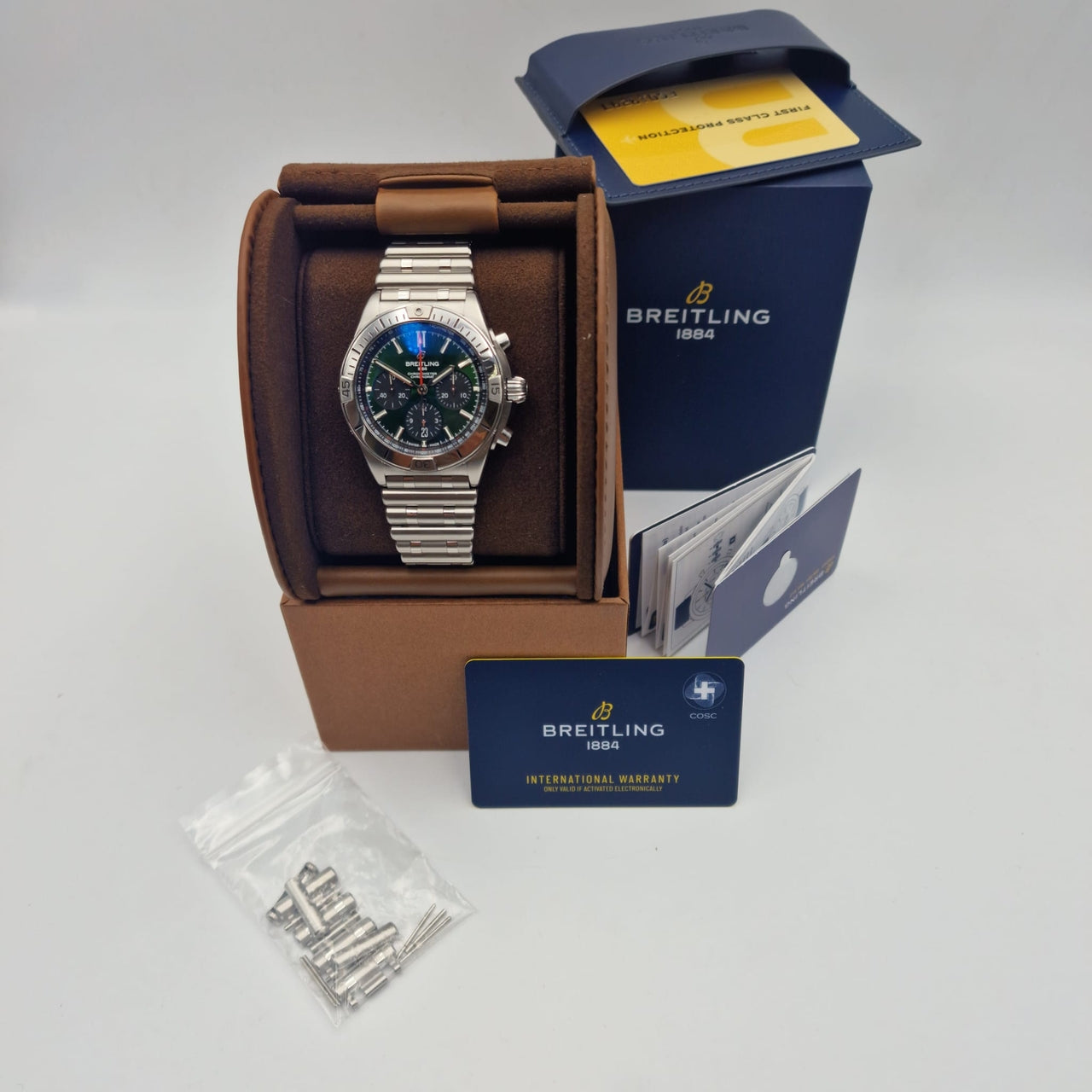 Breitling Chronomat 42 Bentley Automatik AB0134 Box + og. Papiere