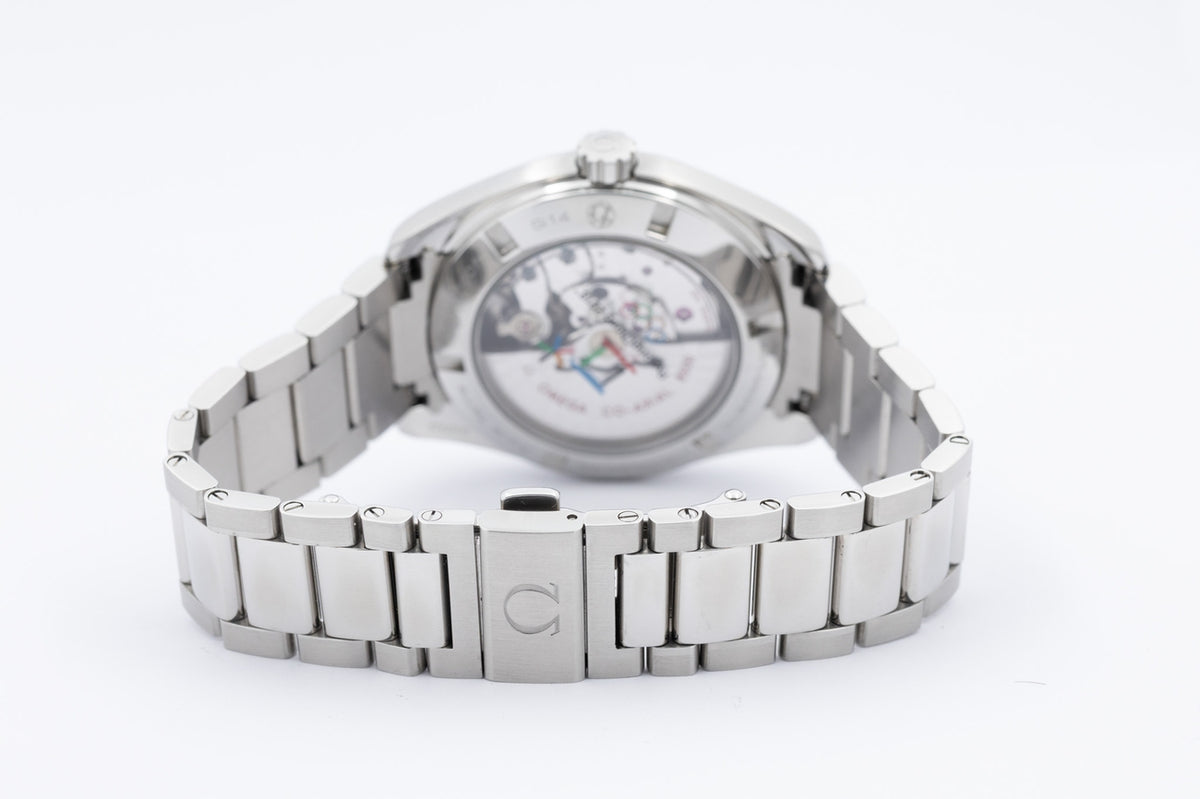 Omega Seamaster Aqua Terra Automatik Olympia 2018 52210422103001 - Detailansicht 7