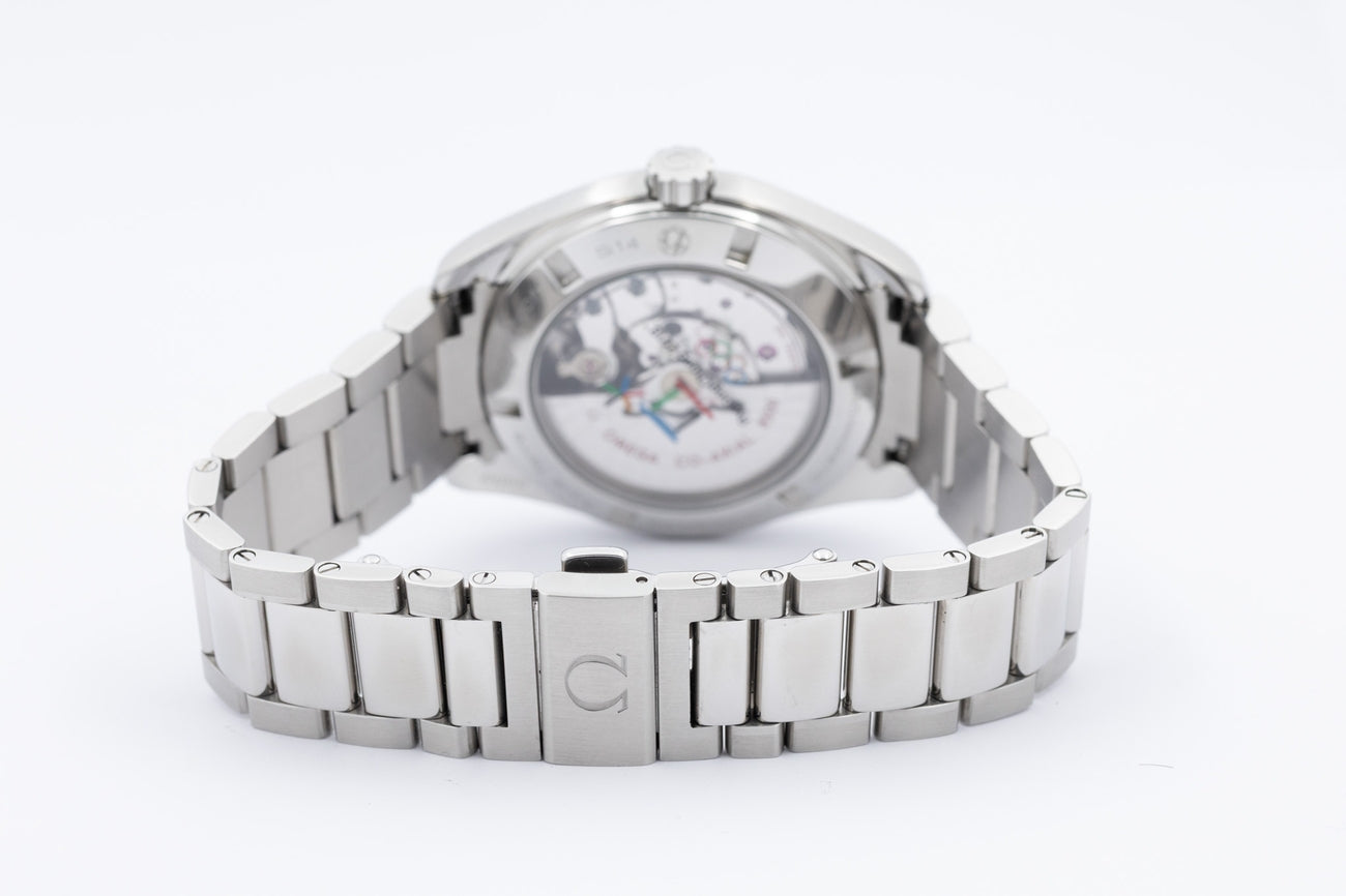 Omega Seamaster Aqua Terra Automatik Olympia 2018 52210422103001 - Detailansicht 7