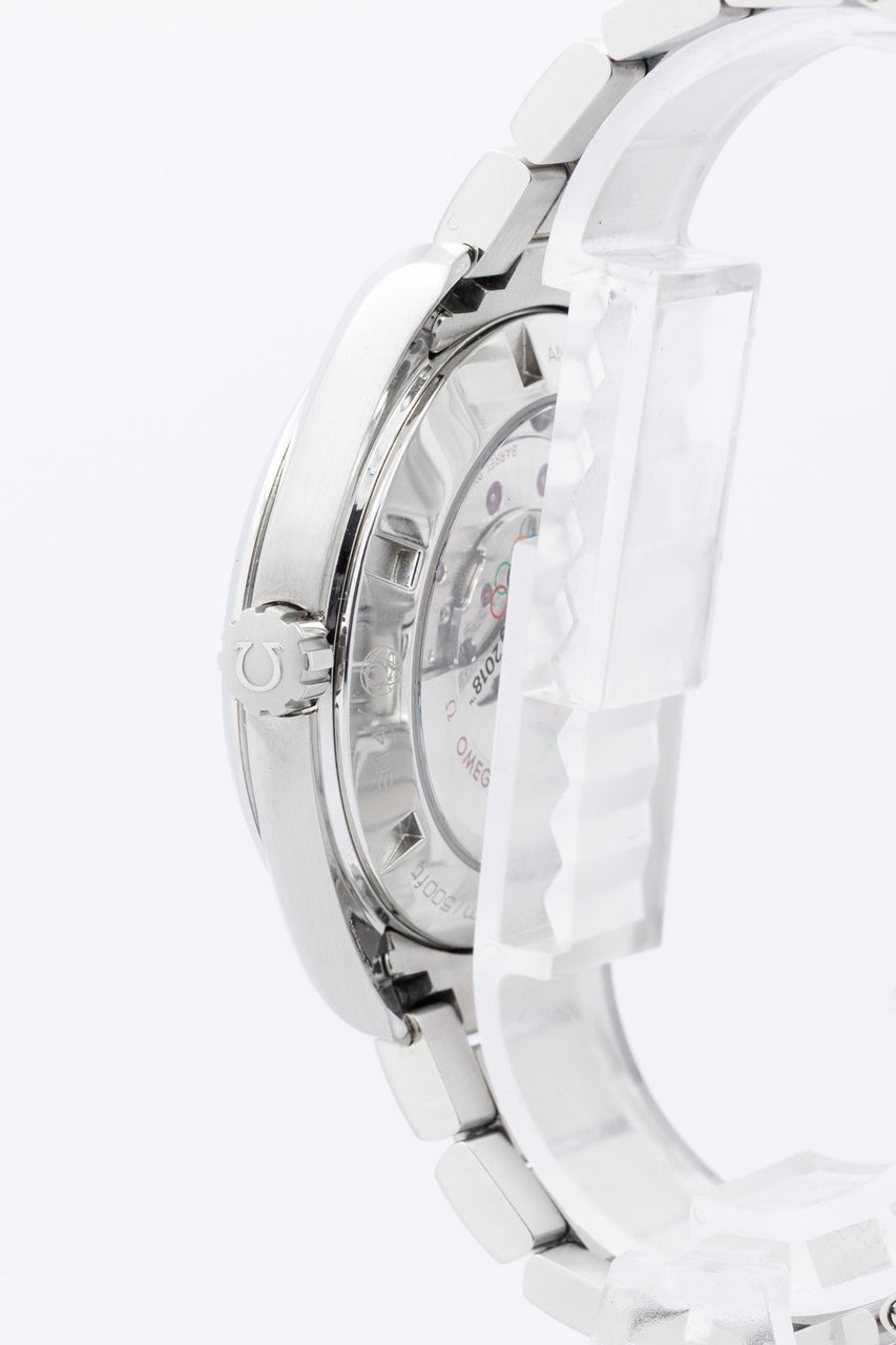 Omega Seamaster Aqua Terra Automatik Olympia 2018 52210422103001 - Detailansicht 3