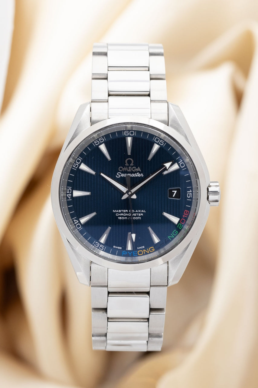 Omega Seamaster Aqua Terra Automatik Olympia 2018 52210422103001 - Thumbnail