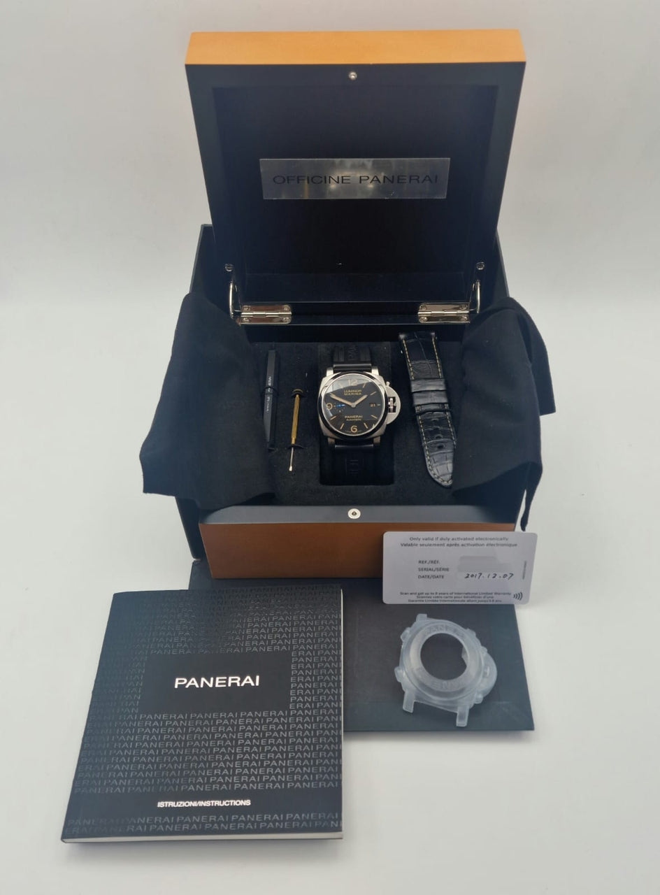 Panerai Luminor Marina 1950 3 Days Automatik	 PAM01312 Box + og. Papiere