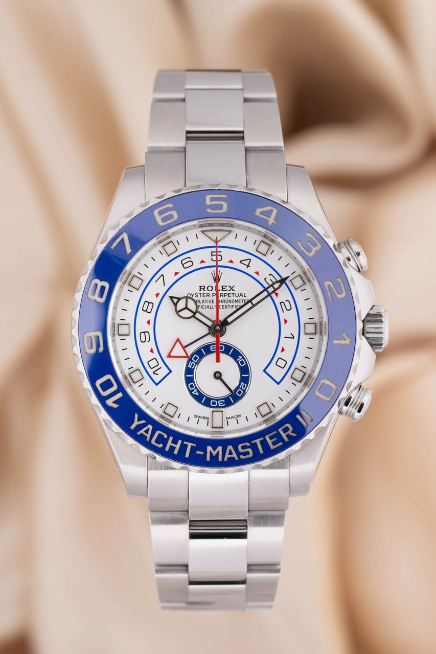 Rolex Rolex Yacht-Master II Automatik Herrenuhr Stahl 44mm None 116680 - Thumbnail