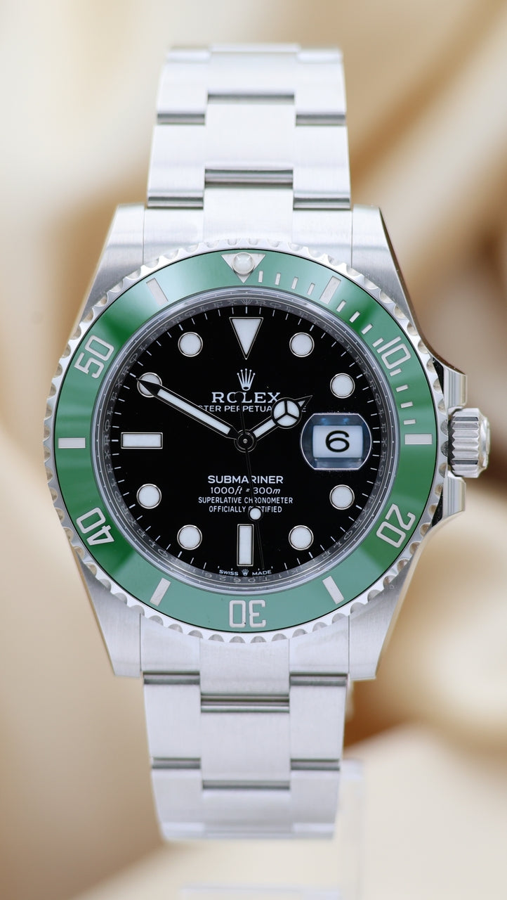 Rolex Submariner Date 'Starbucks' NEU LC100 41mm Automatik  126610LV Box + og. Papiere