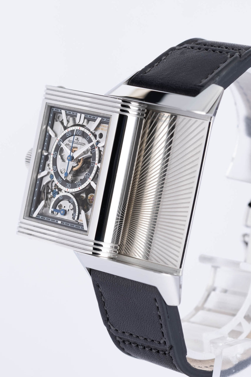 Jaeger-LeCoultre Reverso Duoface Tribute Chronograph Handaufzug Q389848J - Detailansicht 6