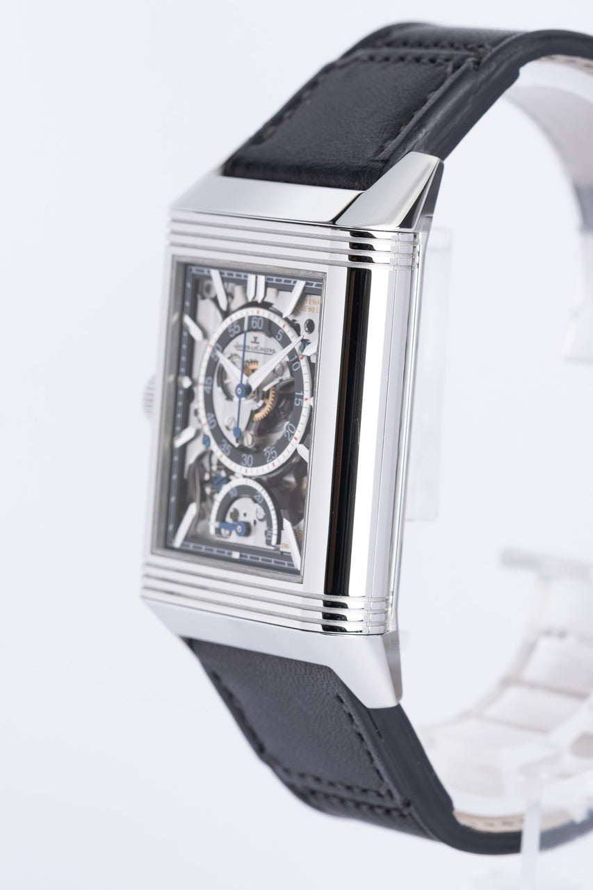 Jaeger-LeCoultre Reverso Duoface Tribute Chronograph Handaufzug Q389848J - Detailansicht 2