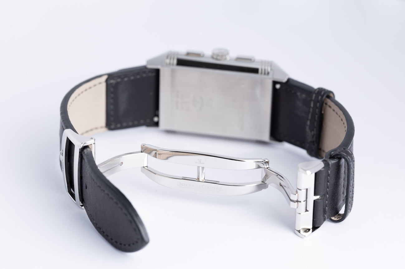 Jaeger-LeCoultre Reverso Duoface Tribute Chronograph Handaufzug Q389848J - Detailansicht 10
