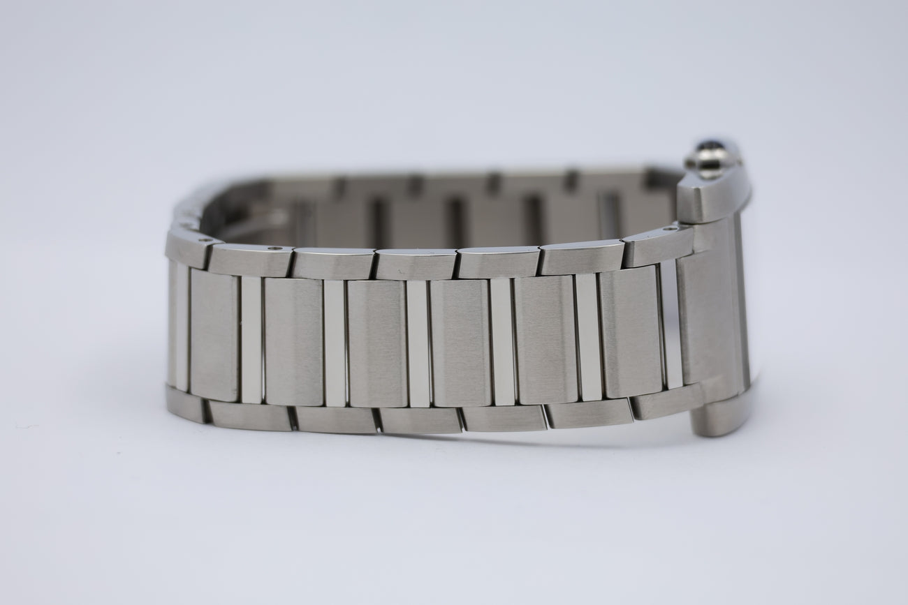 Cartier Tank Francaise 32mm Quarz WSTA0074 Box + og. Papiere