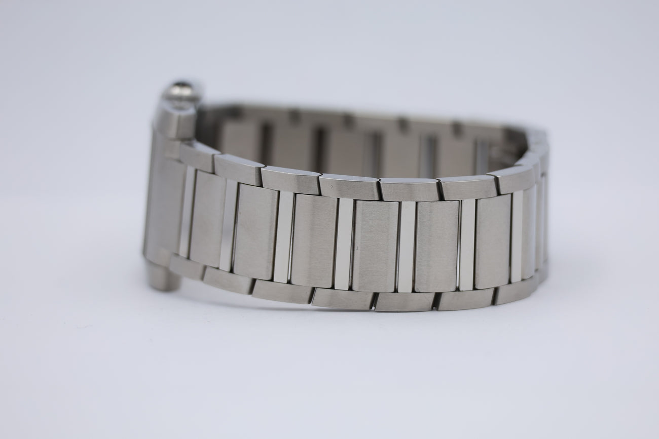 Cartier Tank Francaise 32mm Quarz WSTA0074 Box + og. Papiere